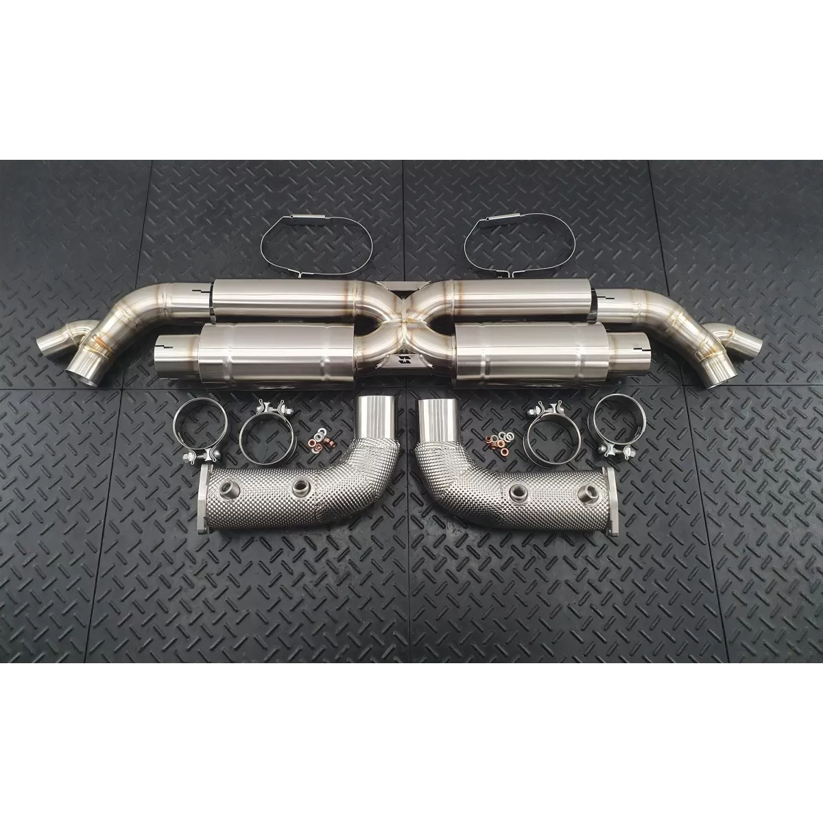 991 3" turbo back exhaust system