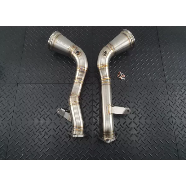 Audi C8 S6 Catless Downpipes