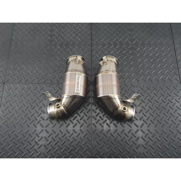 Defender OCTA 200 cell Catted Downpipes