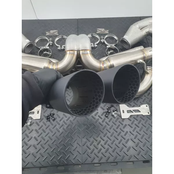 REDSTAR Porsche 992 GT3 RS High-Frequency Valved Exhaust