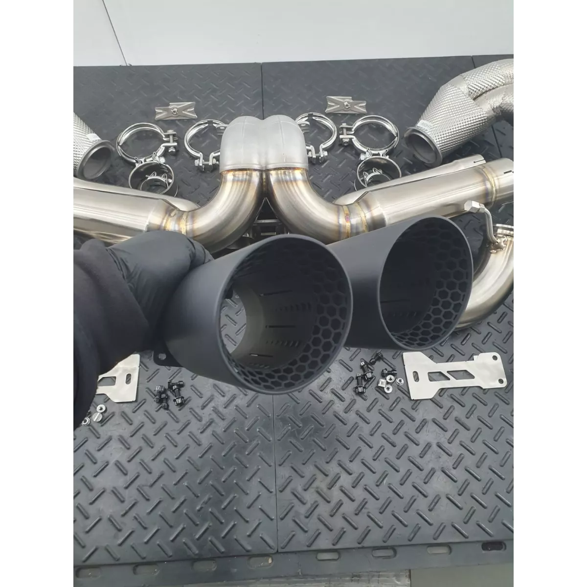 REDSTAR Porsche 992 GT3 RS High-Frequency Valved Exhaust