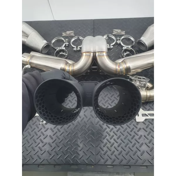 REDSTAR Porsche 992 GT3 RS High-Frequency Valved Exhaust