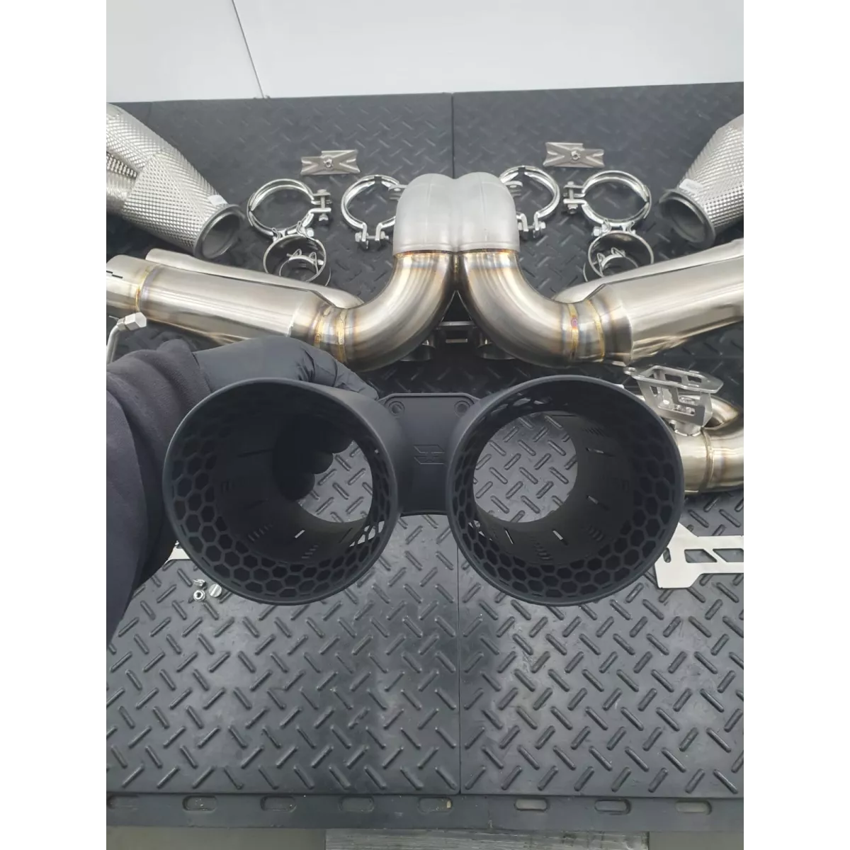 REDSTAR Porsche 992 GT3 RS High-Frequency Valved Exhaust