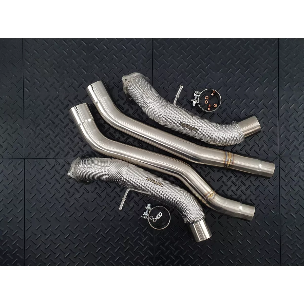 Bentley Bentayga W12 Secondary Downpipes | RedStar Exhaust
