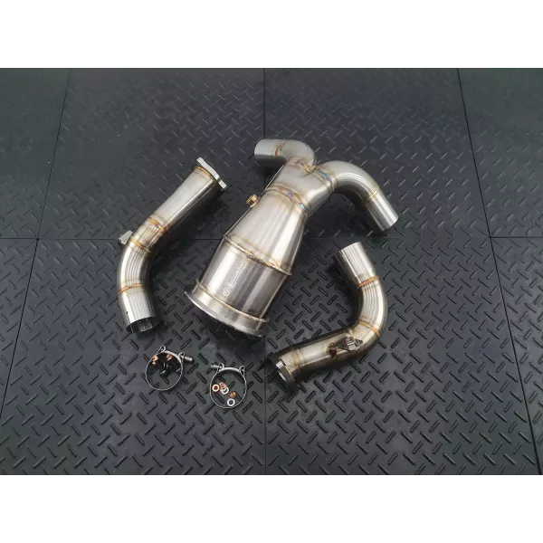 Audi C8 A6 & A7 55 TFSI Downpipe | REDSTAR EXHAUST