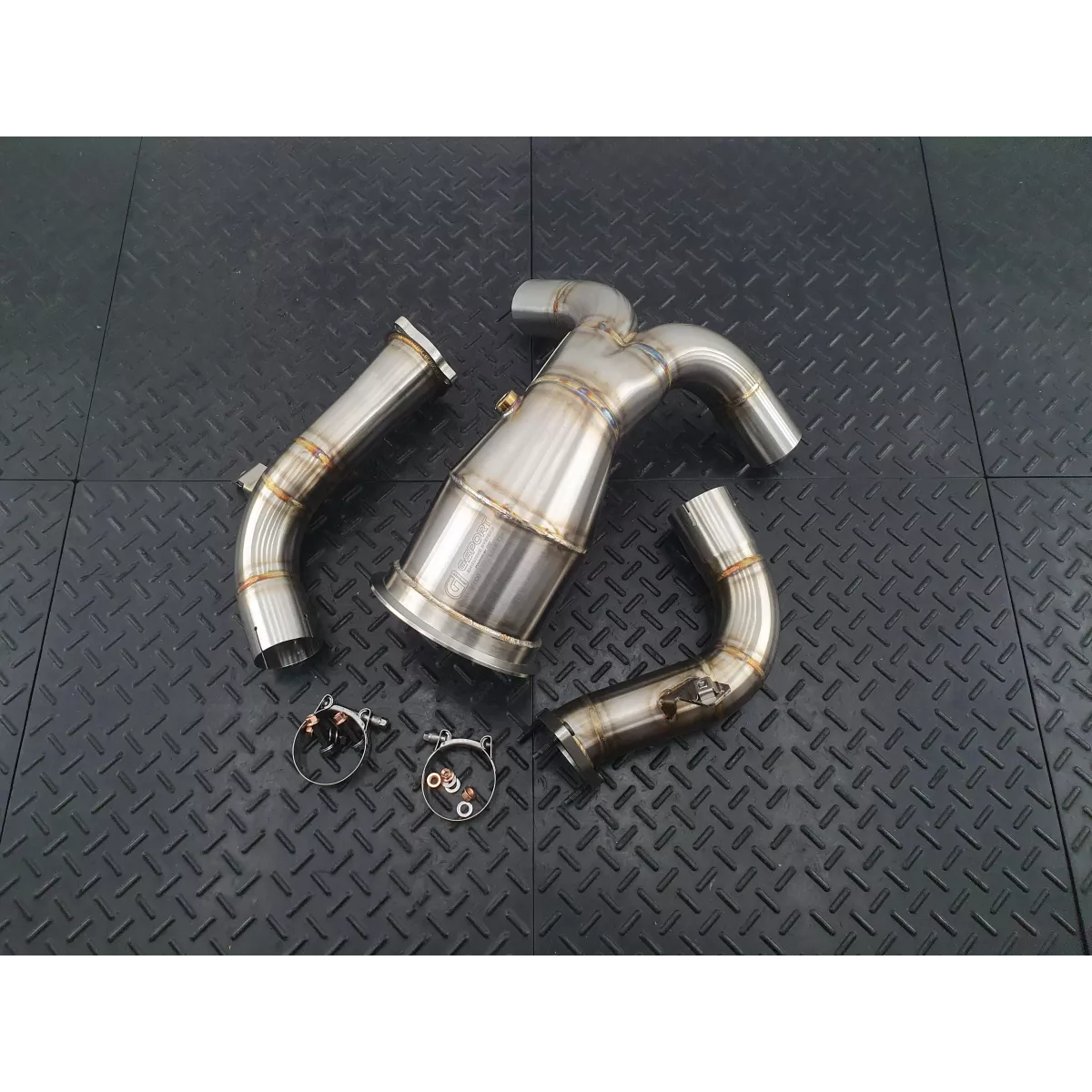 Audi C8 A6 & A7 55 TFSI Downpipe | REDSTAR EXHAUST