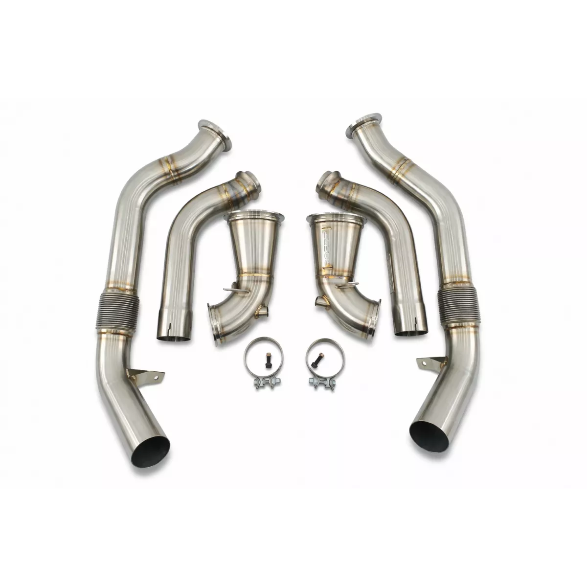 976 Panamera Catless Downpipes
