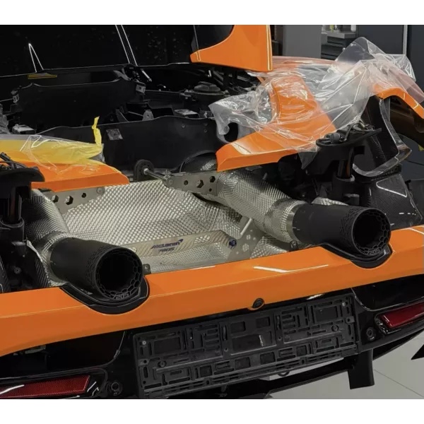 McLaren 720S Straight Race Exhaust | REDSTAR EXHAUST