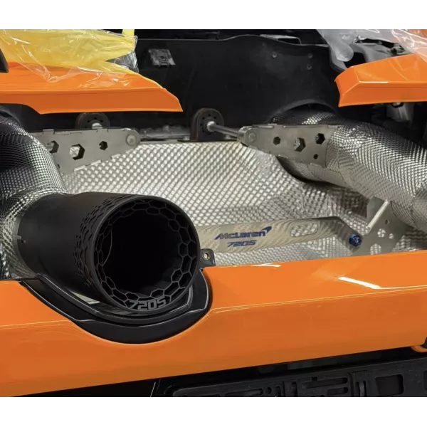 McLaren 720S Straight Race Exhaust | REDSTAR EXHAUST