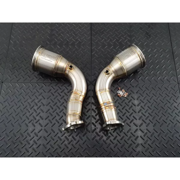 RS5 Gesi Catted Downpipes
