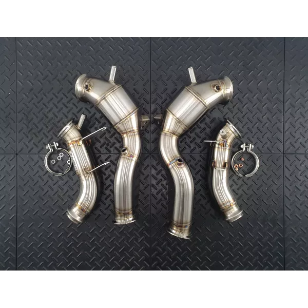 Mercedes AMG GT55 C192 M177 Downpipes | RedStar Exhaust