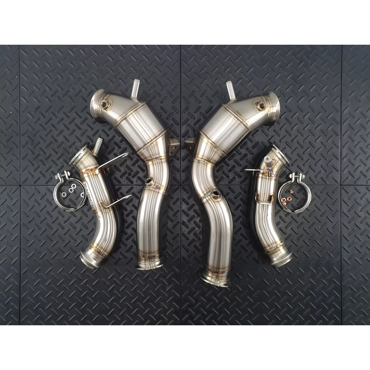 Mercedes AMG GT55 C192 M177 Downpipes | RedStar Exhaust