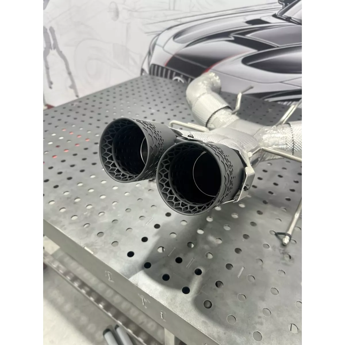 Mclaren 750S Twin Exhaust Tips