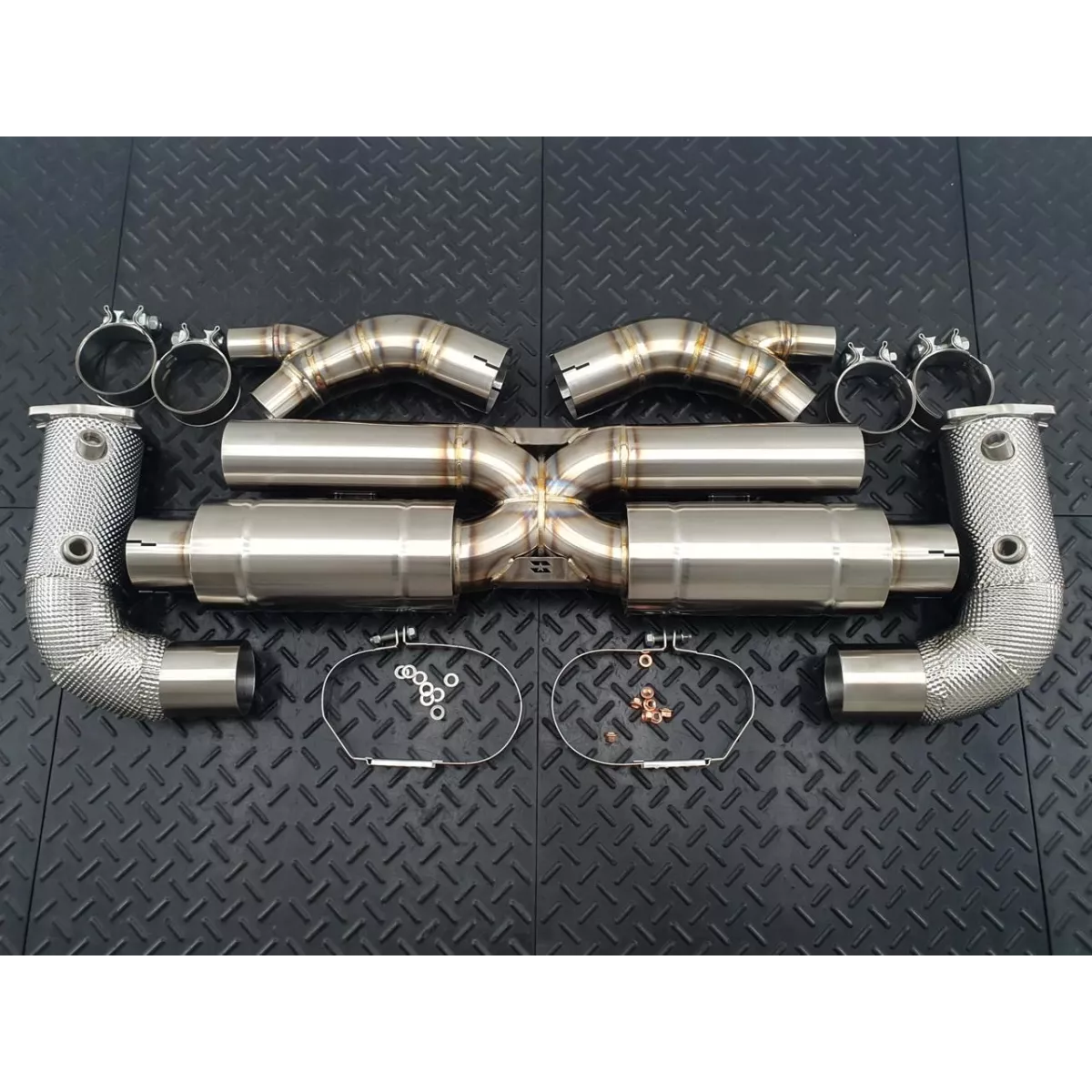 Porsche 991 911 Turbo Exhaust System | RedStar Exhaust