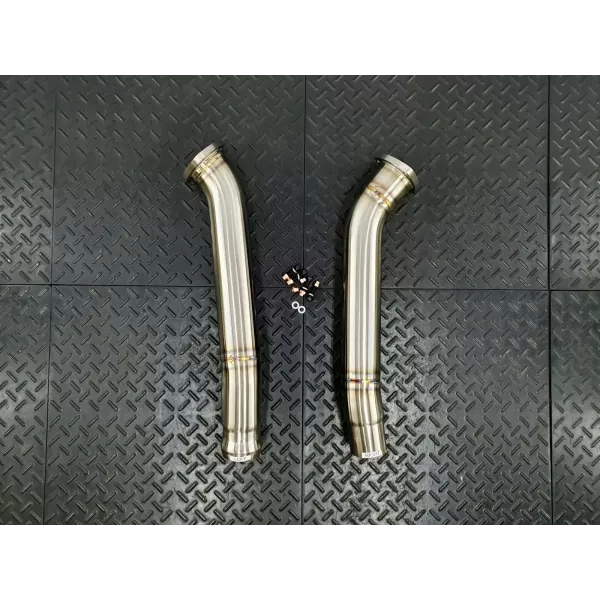 Aston Martin Vantage V8 Secondary Downpipes | REDSTAR EXHAUST