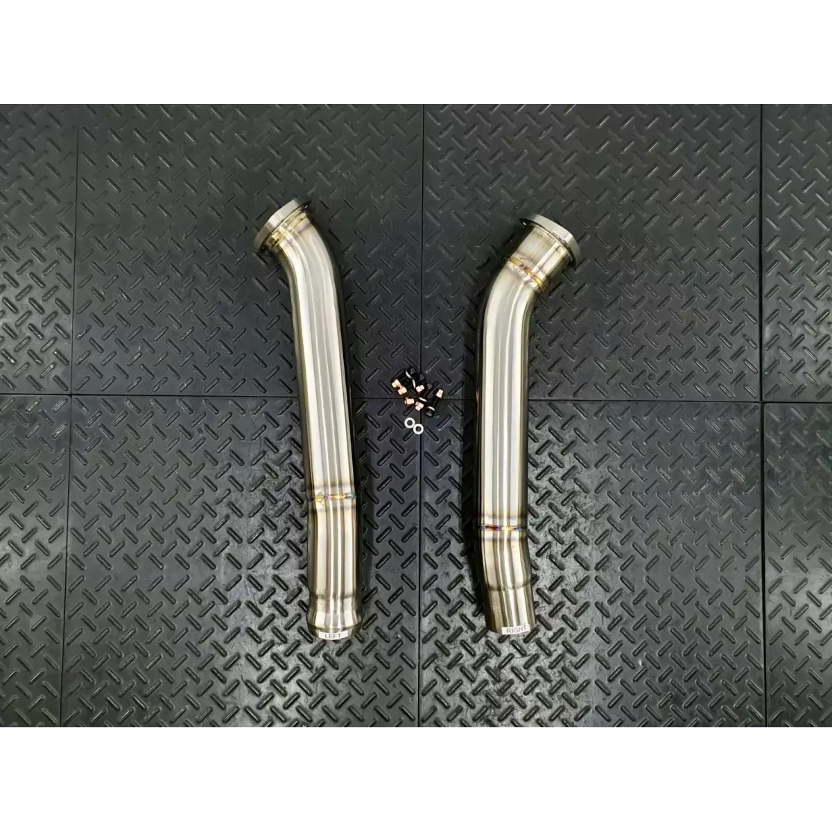 Aston Martin Vantage V8 Secondary Downpipes | REDSTAR EXHAUST