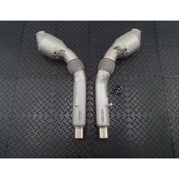 Stelvio Catted Downpipes