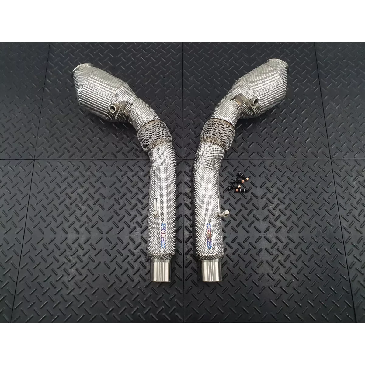 Stelvio Catted Downpipes