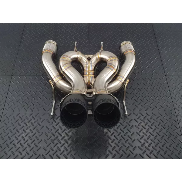 RedStar McLaren 750S Titanium Twin Exhaust Tips