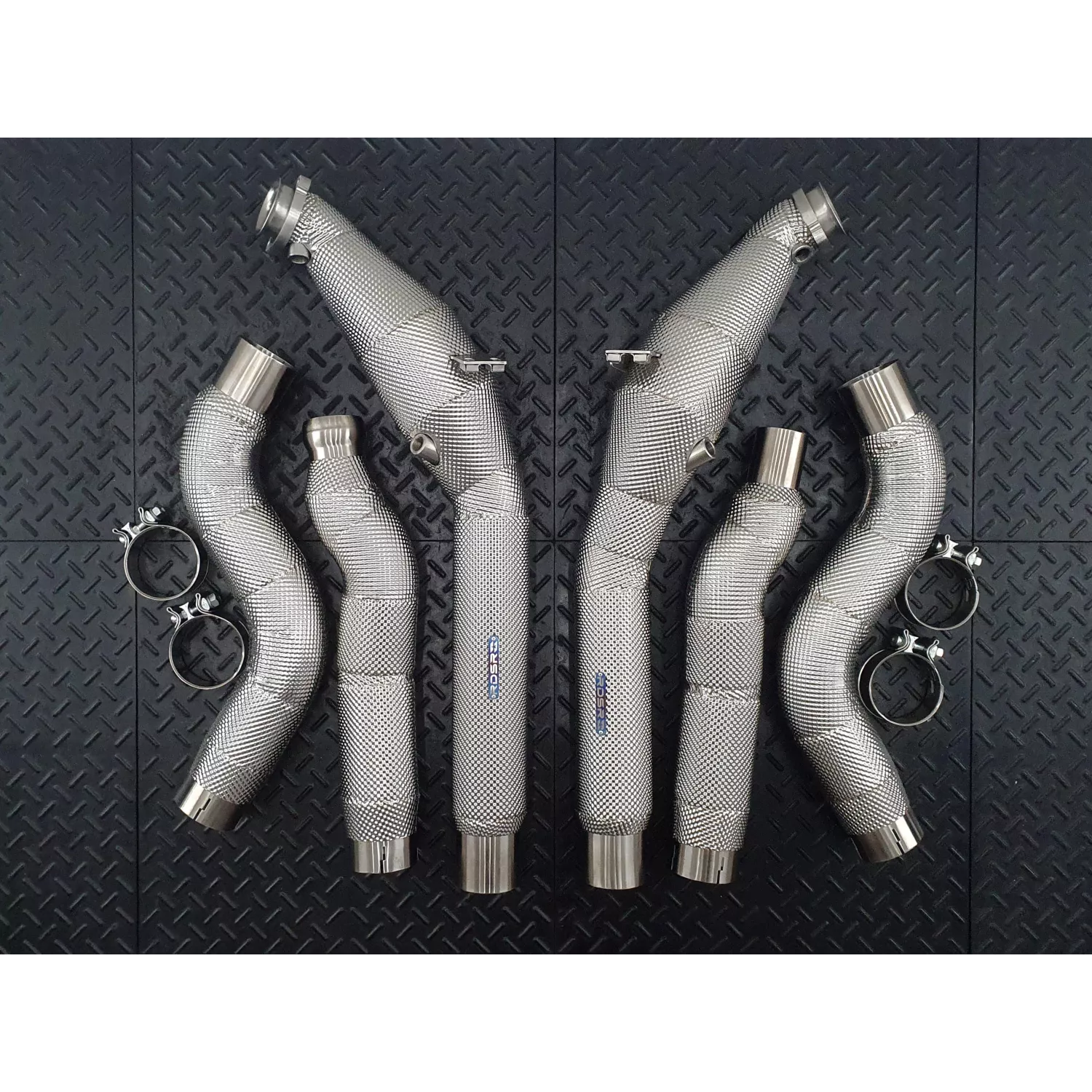 Mercedes M278 CLS550 E550 Downpipes | RedStar Exhaust