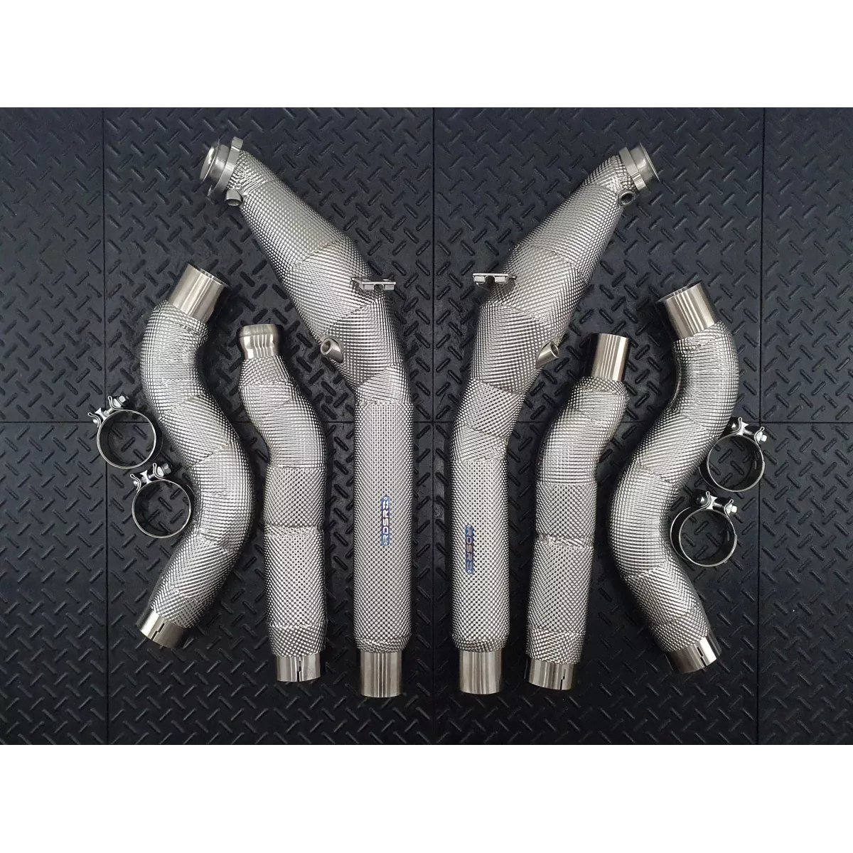 CLS550 Gesi Catted Downpipes