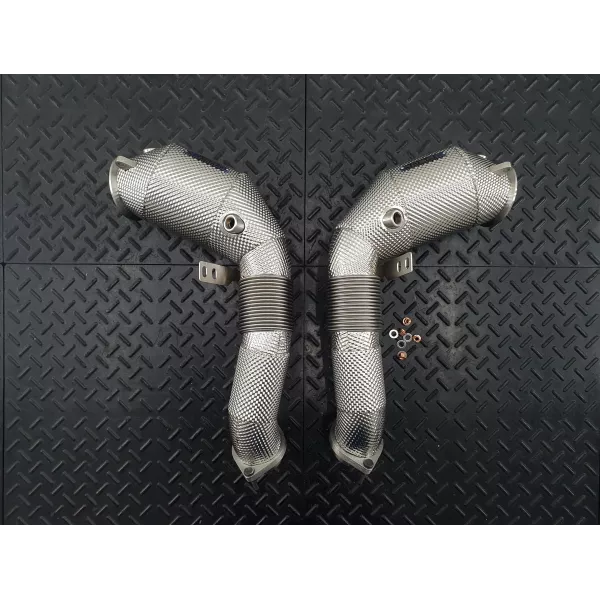 BMW E70 X5M & X6M Downpipes | REDSTAR EXHAUST