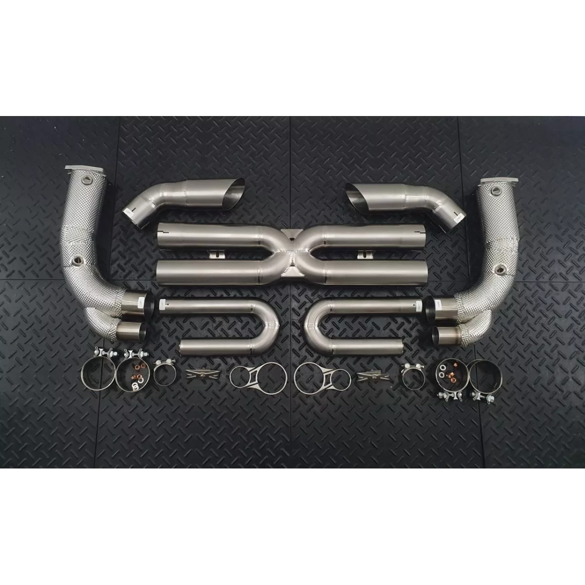 Porsche 997.1 911 Turbo Full Exhaust System | RedStar Exhaust