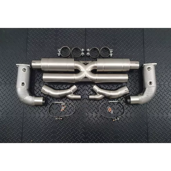 Porsche 991 911 Turbo Exhaust System | RedStar Exhaust