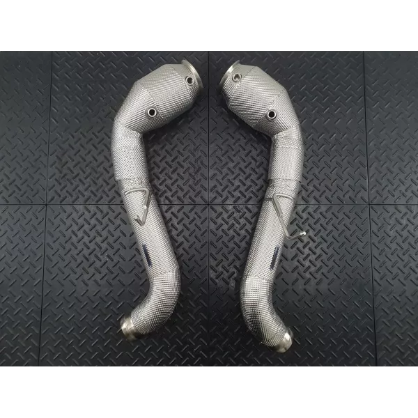 570S 3.5” Catted Downpipes