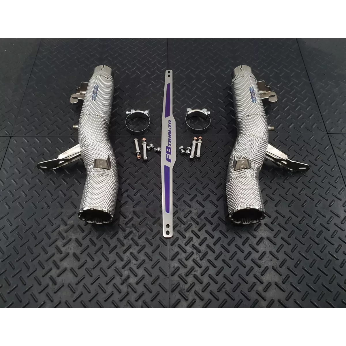 Redstar Ferrari F8 Tributo Straight Race Exhaust System